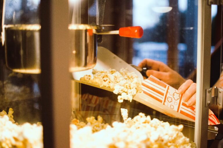 Photo Popcorn machine